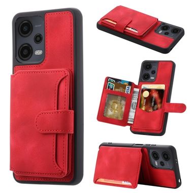Kožený kryt Dream Bag na Xiaomi Redmi Note 12 4G - Červená