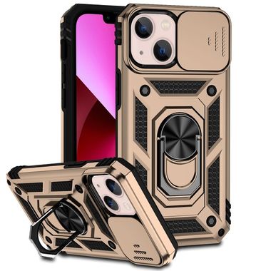 Kryt Holder Armor na iPhone 13 Mini - Zlatá