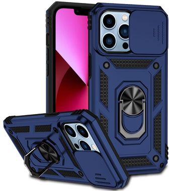 Kryt Holder Armor na iPhone 13 Pro Max - Modrá