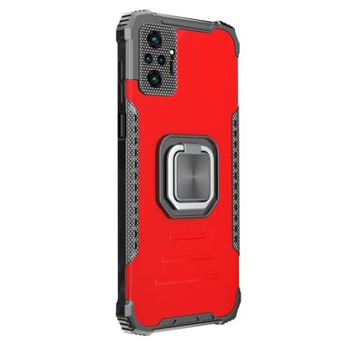 Kryt Holder Armor na Xiaomi Redmi Note 10 Pro - Červená