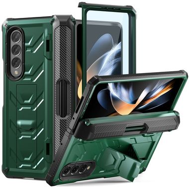 Kryt Machine Armor Shockproof na Samsung Galaxy Z Fold4 - Zelená