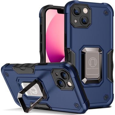 Kryt Magnetic Holder Armor na iPhone 14 Plus - Modrá
