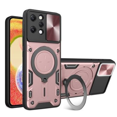 Kryt Magnetic Holder Armor na Xiaomi Redmi 12 - Ružová