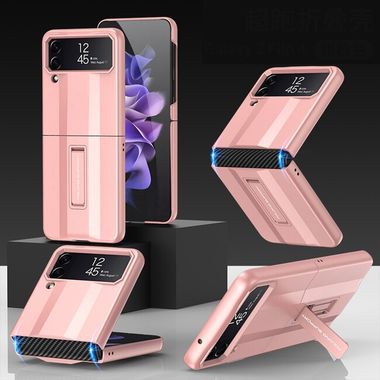 Kryt Punk Armor GKK Shockproof na Samsung Galaxy Z Flip4 - Ružové zlato