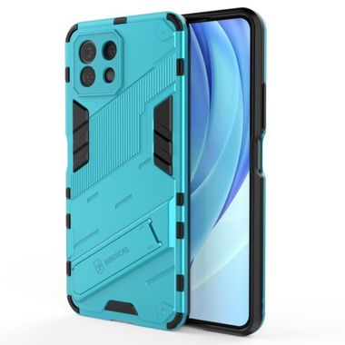 Kryt Punk Armor na Xiaomi Mi 11 Lite - Modrá