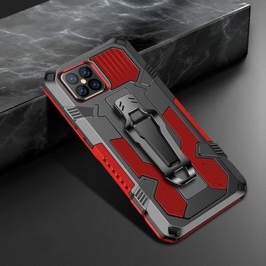Kryt Tough Armor na iPhone 12 Pro Max - Červená