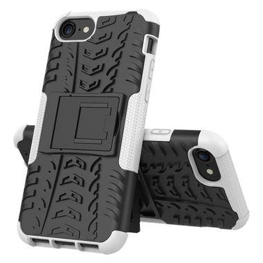 Kryt Tough Armor na iPhone SE (2020) - Biely