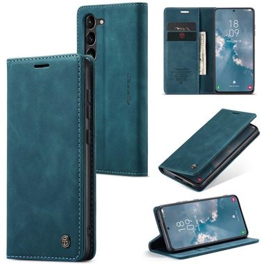 Multifunkčné peňaženkové puzdro CaseMe Flip na Samsung Galaxy S24 5G - Modrá