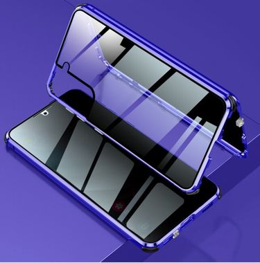 Obojstranný Sklenený kryt Samsung Galaxy S21 5G – Modrá