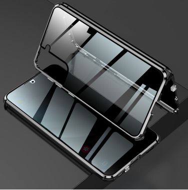 Obojstranný Gumený kryt MAGNETIC na Samsung Galaxy S21 Plus 5G - Čierna