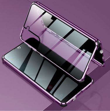 Obojstranný Gumený kryt MAGNETIC na Samsung Galaxy S21 Plus 5G - Ružová