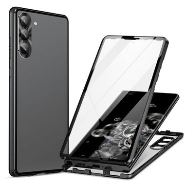 Obojstranný Plastový kryt na Samsung Galaxy S24 5G - Čierna