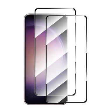 Ochranné sklo ENKAY Glue Full Screen na Samsung Galaxy S23 FE (2 ks)