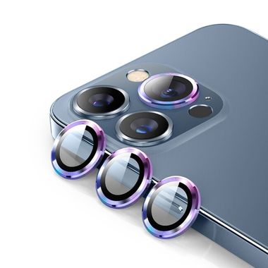 Ochranné sklo ENKAY na zadnú kameru 9H + 0.3 mm pre iPhone iPhone 14 Pro / 14 Pro Max - Colorful