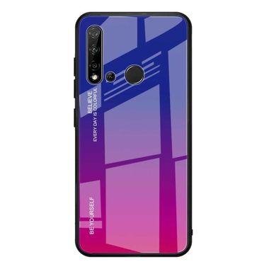 Ochranné sklo na zadnú časť Huawei P20 Lite (2019) - Červenomodrý