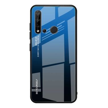 Ochranné sklo na zadnú časť Huawei P20 Lite (2019) - Modrý