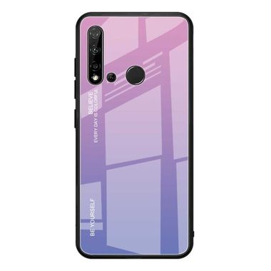 Ochranné sklo na zadnú časť Huawei P20 Lite (2019) - Slabofialový