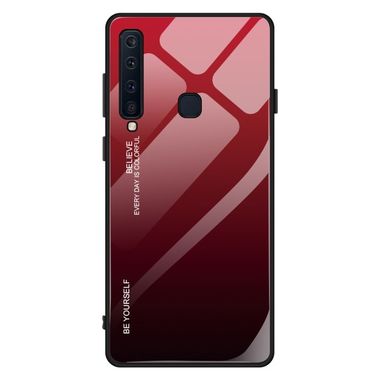 Ochranné Sklo na zadnú časť Samsung Galaxy A9 (2018) - Červený