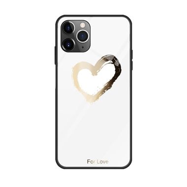 Ochranné sklo na zadnú časť telefónu na iPhone 11 - Golden Love