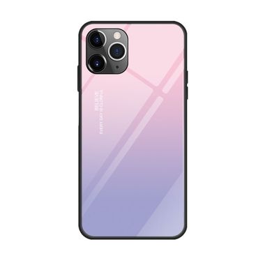 Ochranné sklo na zadnú časť telefónu na iPhone 11 - Purple Sky