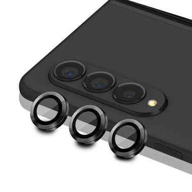 Ochranné sklo na zadnú kameru ENKAY pre Samsung Galaxy Z Fold4 - Čierna