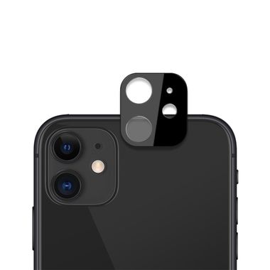 Ochranné sklo na zadnú kameru pre telefón iPhone 11 - čierne