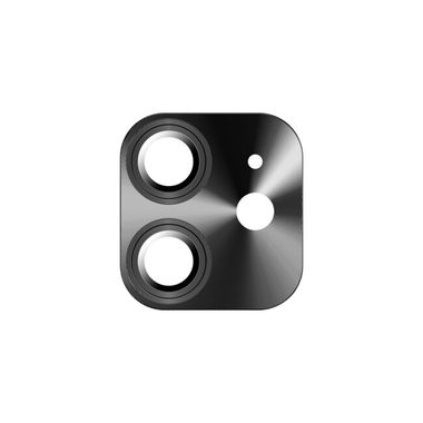 Ochranné sklo TOTUDESIGN na zadnú kameru pre iPhone 12 - Čierna