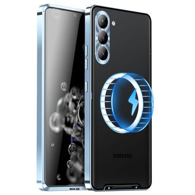Ochranný kryt Metal na Samsung Galaxy S23 FE - Modrá
