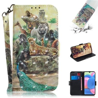 Peňaženkové 3D puzdro na Sony Xperia 5 - Zoo