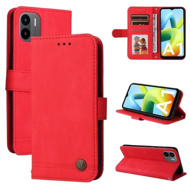 Peňaženkové 3D puzdro LIFE TREE na Xiaomi Redmi A1 – Červená