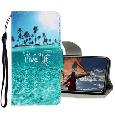 Peňaženkové 3D puzdro na iPhone 12 Pro Max - Coconut Tree