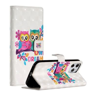 Peňaženkové 3D puzdro na iPhone 12 Pro Max - Couple Cat
