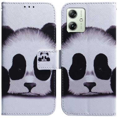 Peňaženkové 3D puzdro na Moto G54 5G / G54 5G Power Edition - Panda