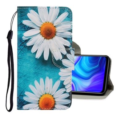 Peňaženkové 3D puzdro na Samsung Galaxy A21s - Chrysanthemum