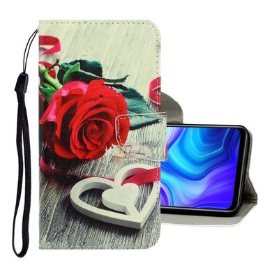 Peňaženkové 3D puzdro na Samsung Galaxy A21s - Red Rose