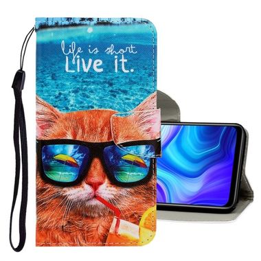 Peňaženkové 3D puzdro na Samsung Galaxy A21s - Underwater Cat