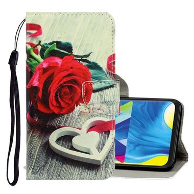 Peňaženkové 3D puzdro na Samsung Galaxy A30 - Red Rose