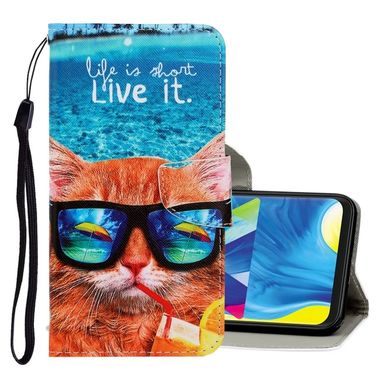 Peňaženkové 3D puzdro na Samsung Galaxy A30 - Underwater Cat