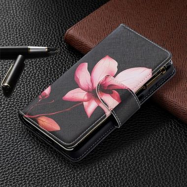Peňaženkové 3D puzdro na Samsung Galaxy A32 5G - Lotus