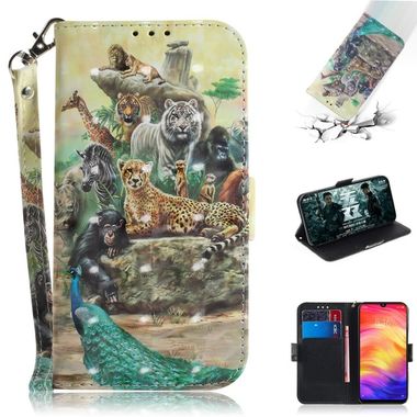 Peňaženkové 3D puzdro na Samsung Galaxy S10e - Zoo
