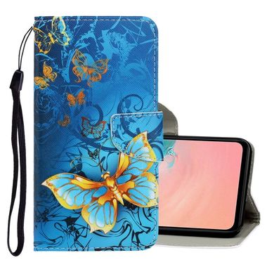 Peňaženkové 3D puzdro na Samsung Galaxy A51- Jade Butterfly