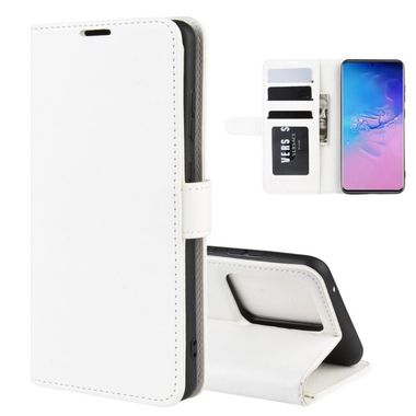 Peňaženkové kožené puzdro Business na Samsung Galaxy S20 Ultra 5G – Biela