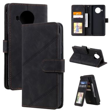 Peňaženkové kožené puzdro BUSINESS na Xiaomi Mi 10T Lite 5G - Čierna
