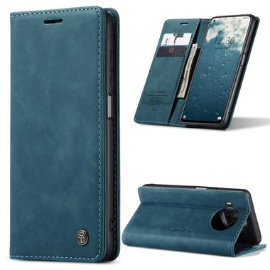 Peňaženkové kožené puzdro CaseMe na Xiaomi Mi 10T Lite 5G - Modrá