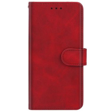 Peňaženkové kožené puzdro Classic Leather na Oppo A57 / A57s - Červená