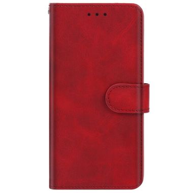 Peňaženkové kožené puzdro Classic na Moto G31/G41 - Červená