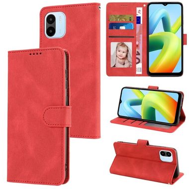 Peňaženkové kožené puzdro CLASSIC na Xiaomi Redmi A1 – Červená