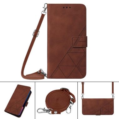 Peňaženkové kožené puzdro CROSSBADY na Xiaomi Redmi Note 11 / 11S - Hnedá