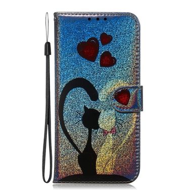 Peňaženkové kožené puzdro na Sony Xperia 1 - Love Cat