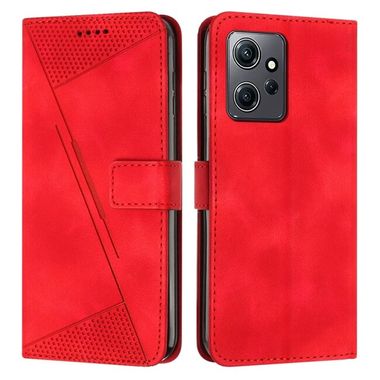 Peňaženkové kožené puzdro Dream Triangle na Xiaomi Redmi Note 12 4G - Červená